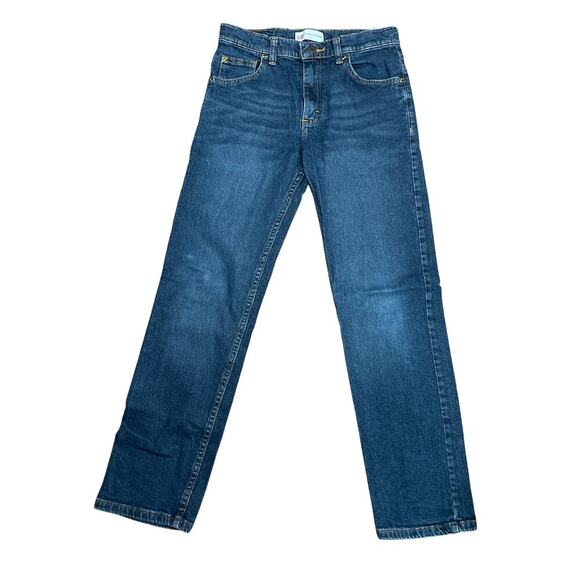 Vintage Wrangler Classic Straight Dark Wash Denim Jeans Size 14 Regular - Picture 1 of 7